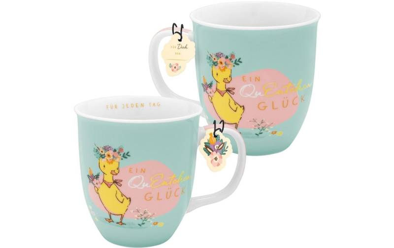 Sheepworld Tasse »Ente 400 ml, 1 Stück, Mint«, (1 tlg.) von Sheepworld