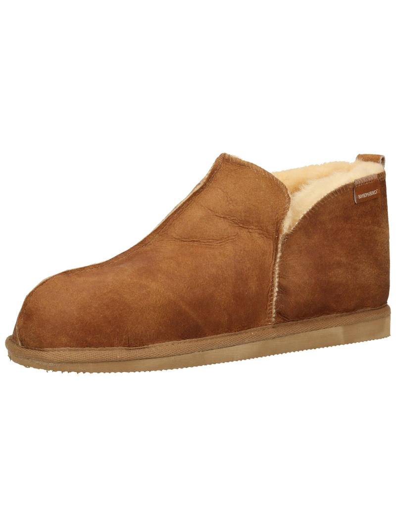 Hausschuhe 4921052 Herren Cognac 41 von Shepherd