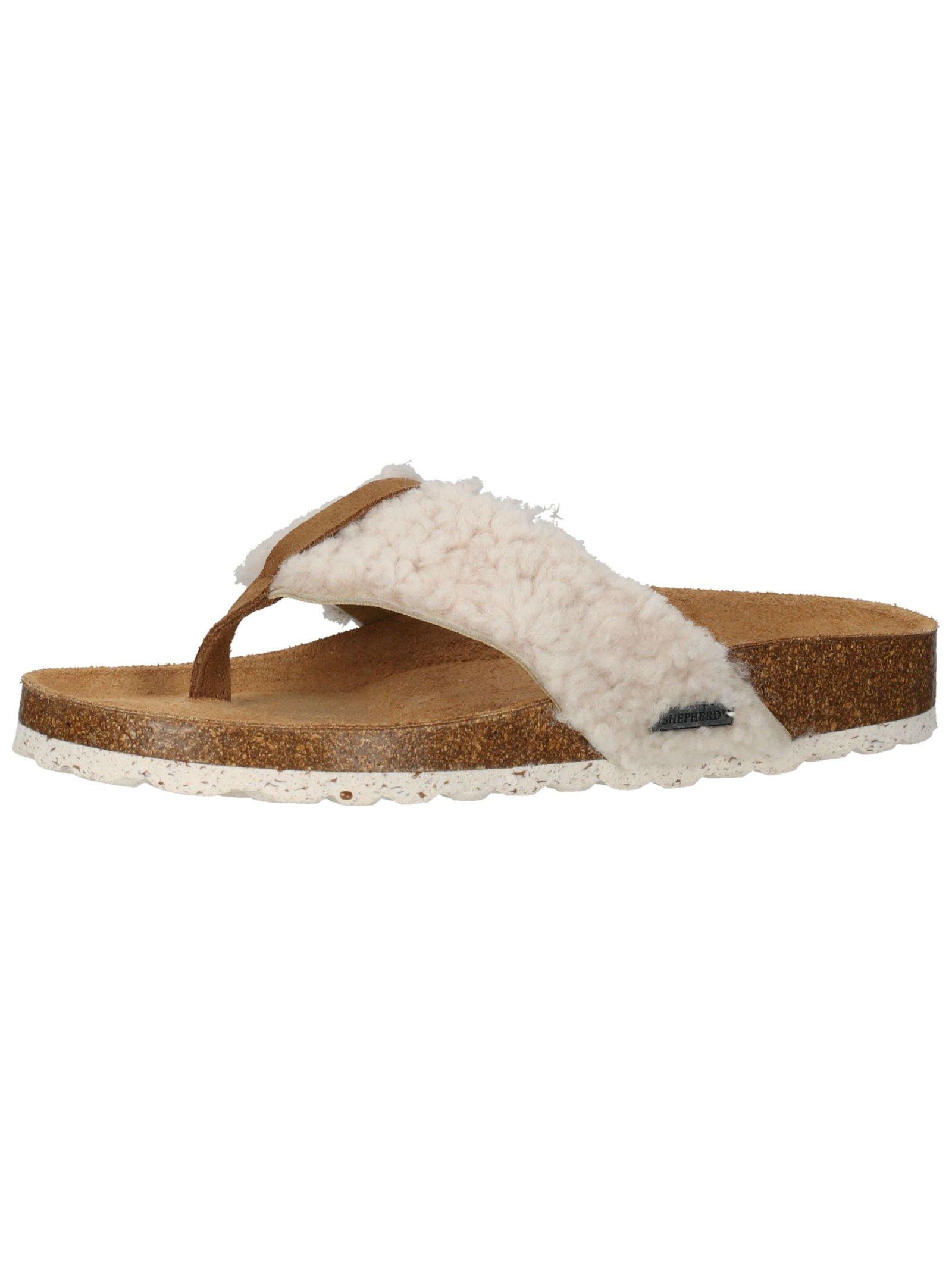 Hausschuhe Damen Beige 36 von Shepherd