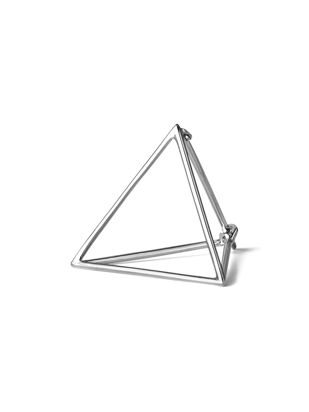 Shihara Triangle Earring 20 - Metallic von Shihara