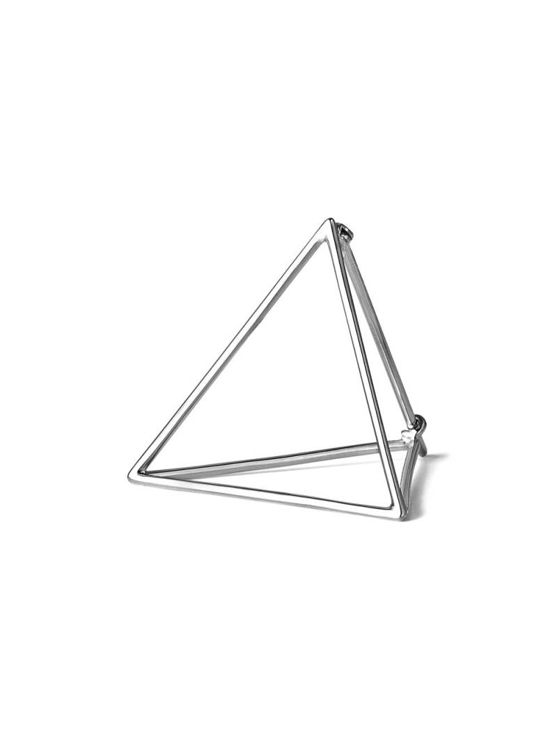 Shihara Triangle Earring 25 - Metallic von Shihara