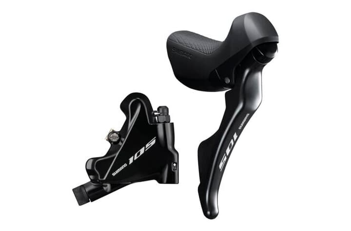 Shimano 105 Br-R7070 mit St-R7020 hinten Scheibenbremsen-Set von Shimano