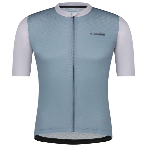 Shimano - Aria Short Sleeves Jersey - Velotrikot Gr XXL grau von Shimano