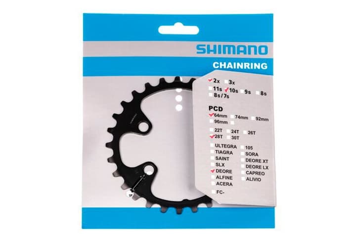 Shimano Deore Fc-M6000 24 Zähne BE Kettenblatt von Shimano