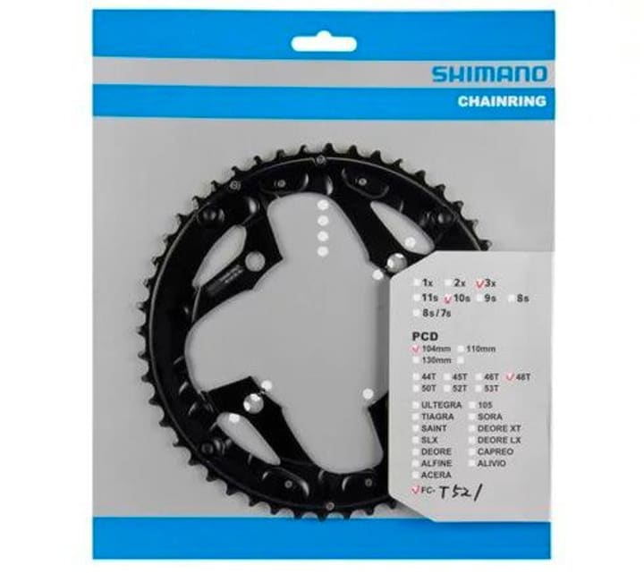 Shimano Fc-T521 48 Zähne AL Kettenblatt von Shimano