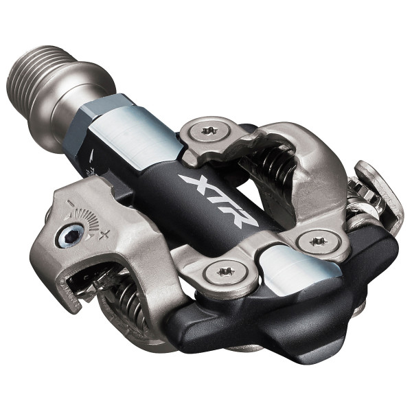 Shimano - Pedal XTR PD-M9100 - Klickpedale Gr 3 mm kürzere Achse grau von Shimano