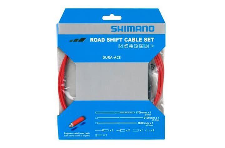 Shimano Schaltzug-Set Dura-Ace Bc-9000 Polymerbeschichtet Schaltkabel von Shimano