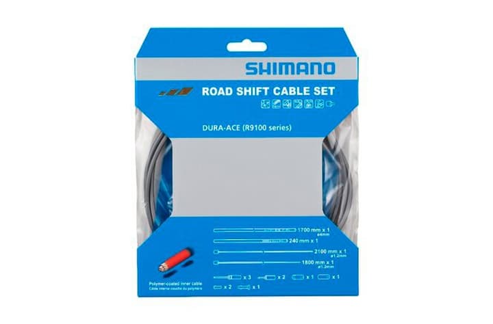 Shimano Schaltzug-Set Dura-Ace Rs-900 Polymerbeschichtet Schaltkabel von Shimano