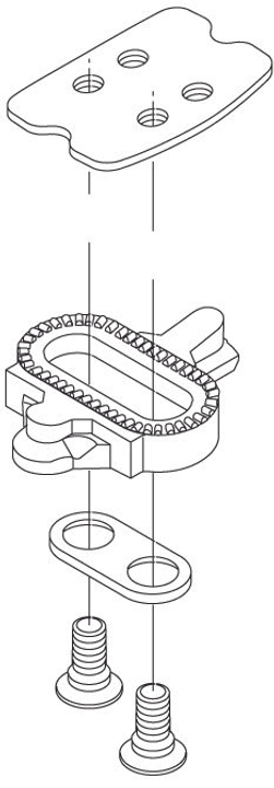 Shimano Sm-Sh56 Schuhplatte Schuhplatten von Shimano