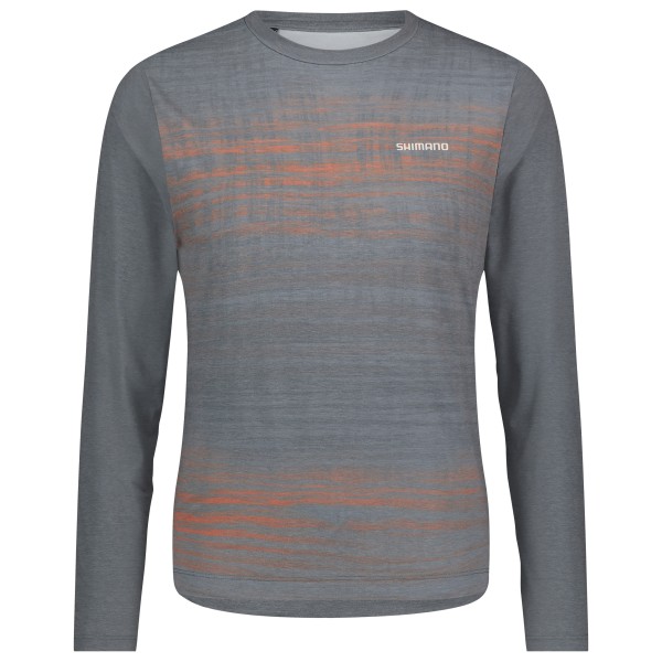 Shimano - Spazio Long Sleeves Jersey Printed - Velotrikot Gr S grau Shimano - Spazio Long Sleeves Jersey Printed - Velotrikot Gr S grau von Shimano
