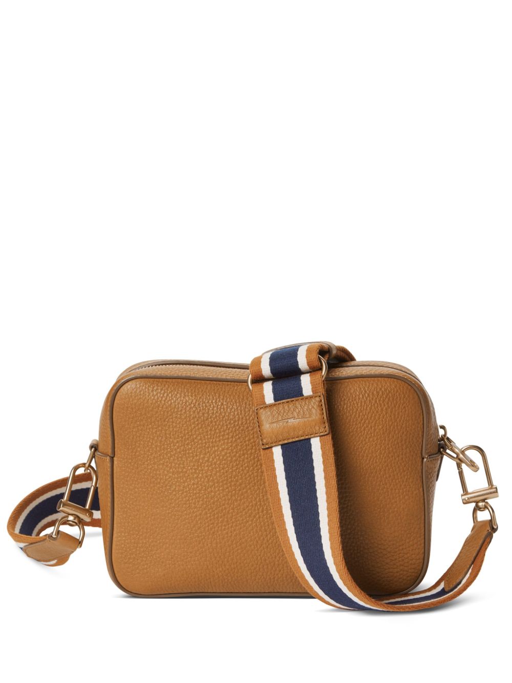 Shinola Camera grained-leather cross body bag - Brown von Shinola