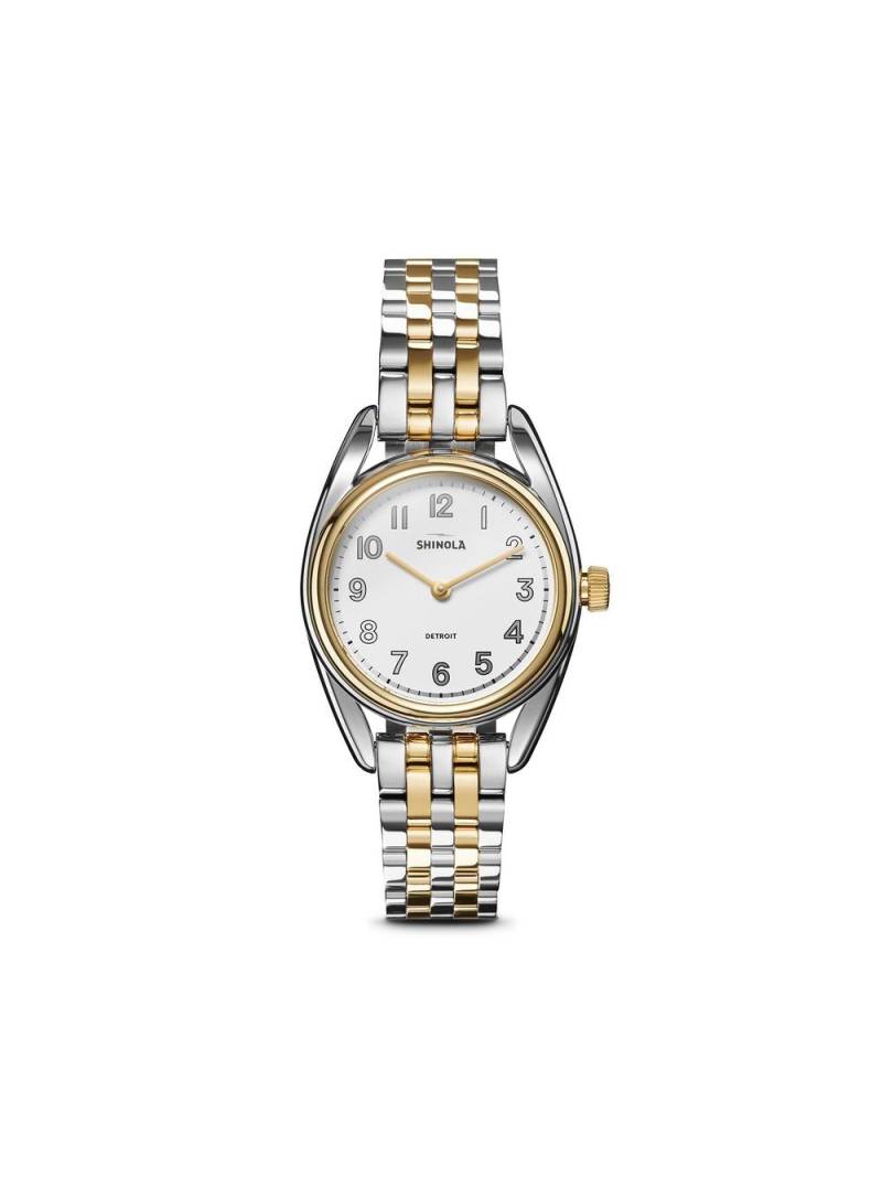 Shinola Derby 2H 30.5mm - Silver von Shinola