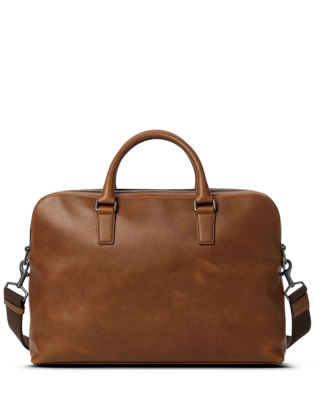 Shinola Navigator GM Double Zip briefcase - Brown von Shinola