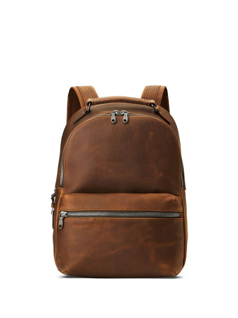 Shinola Runwell leather backpack - Brown von Shinola