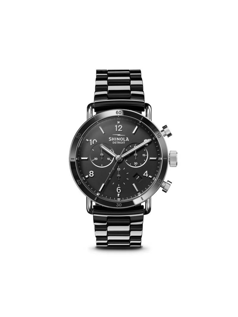 Shinola The Canfield Sport 40mm - Black von Shinola