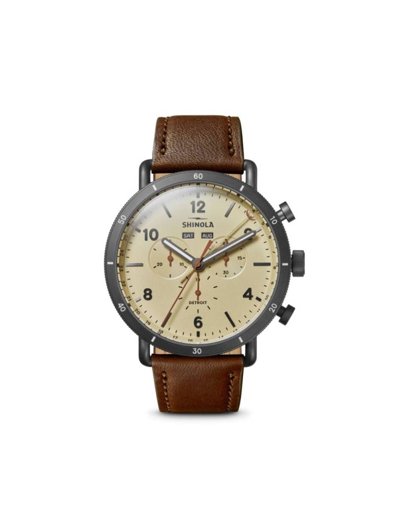 Shinola Canfield Sport 45mm - Neutrals von Shinola