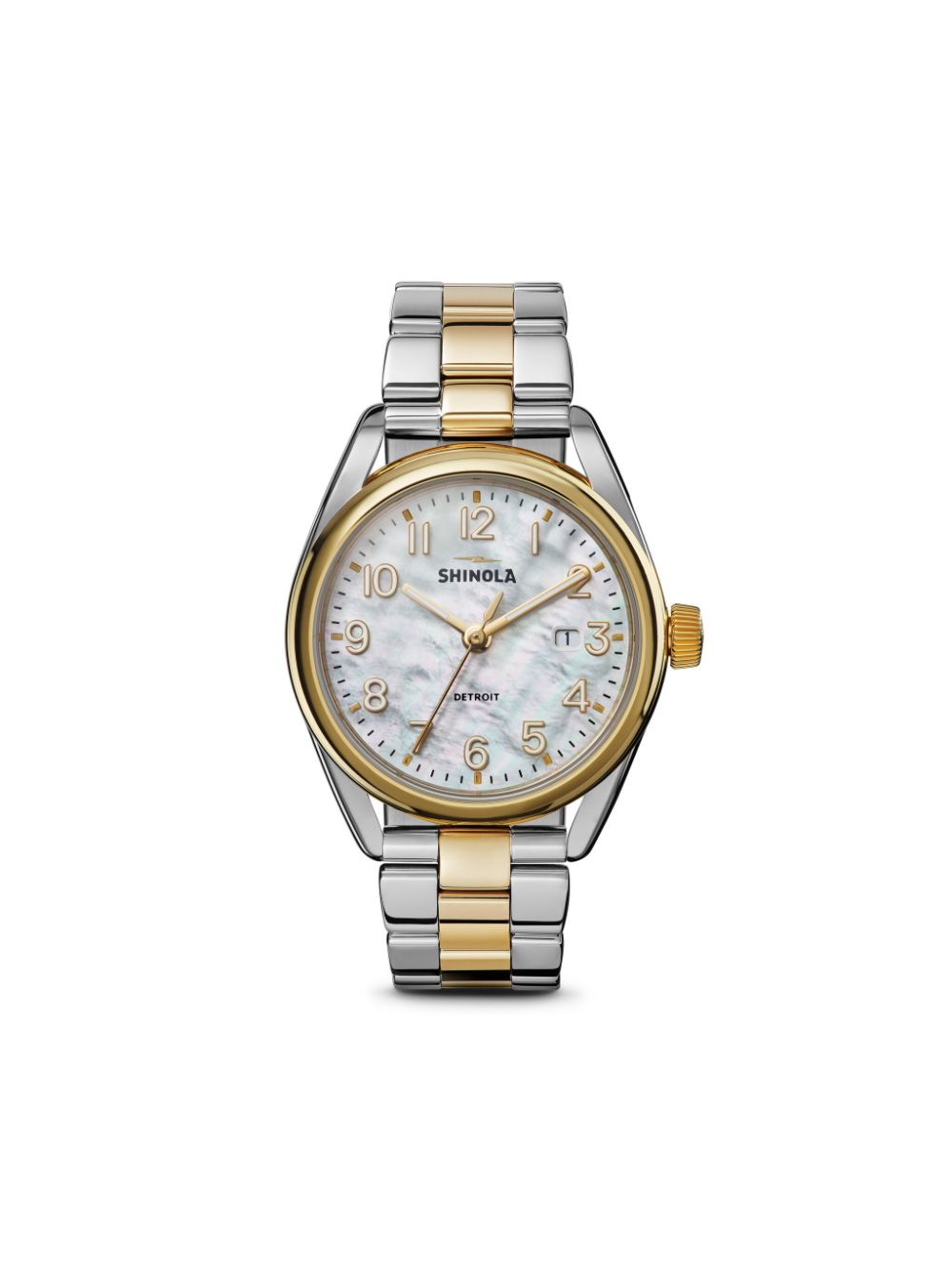 Shinola Derby 3HD 38mm - White von Shinola