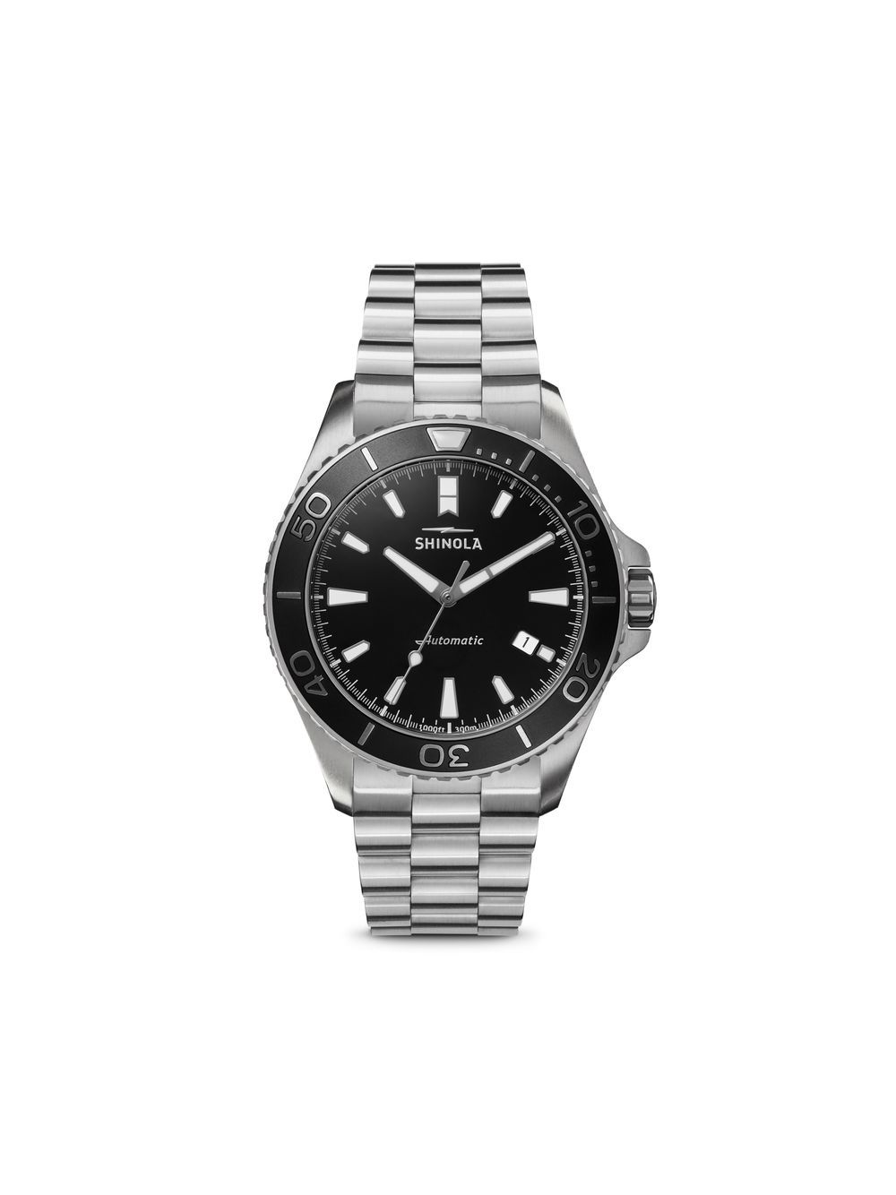 Shinola The Lake Superior Monster 43mm - Black von Shinola