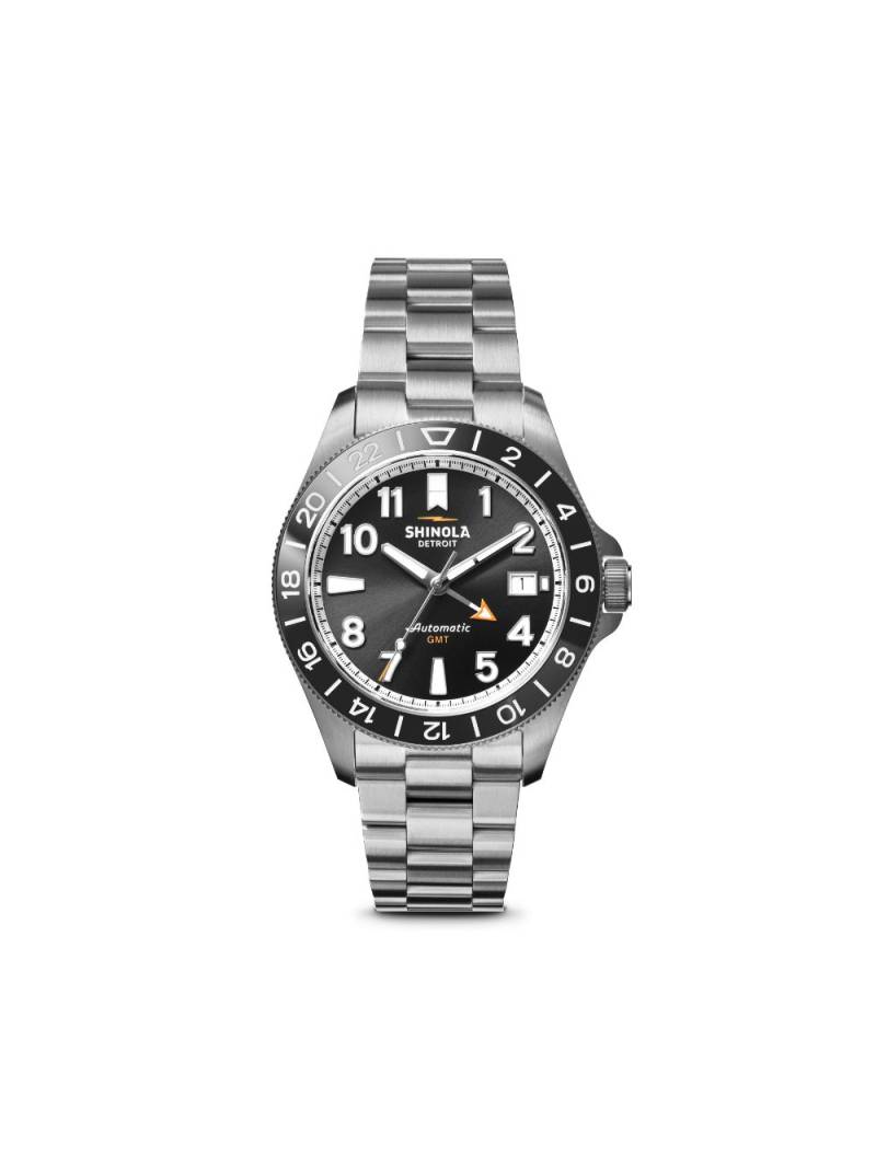 Shinola The Monster GMT 40mm - Black von Shinola