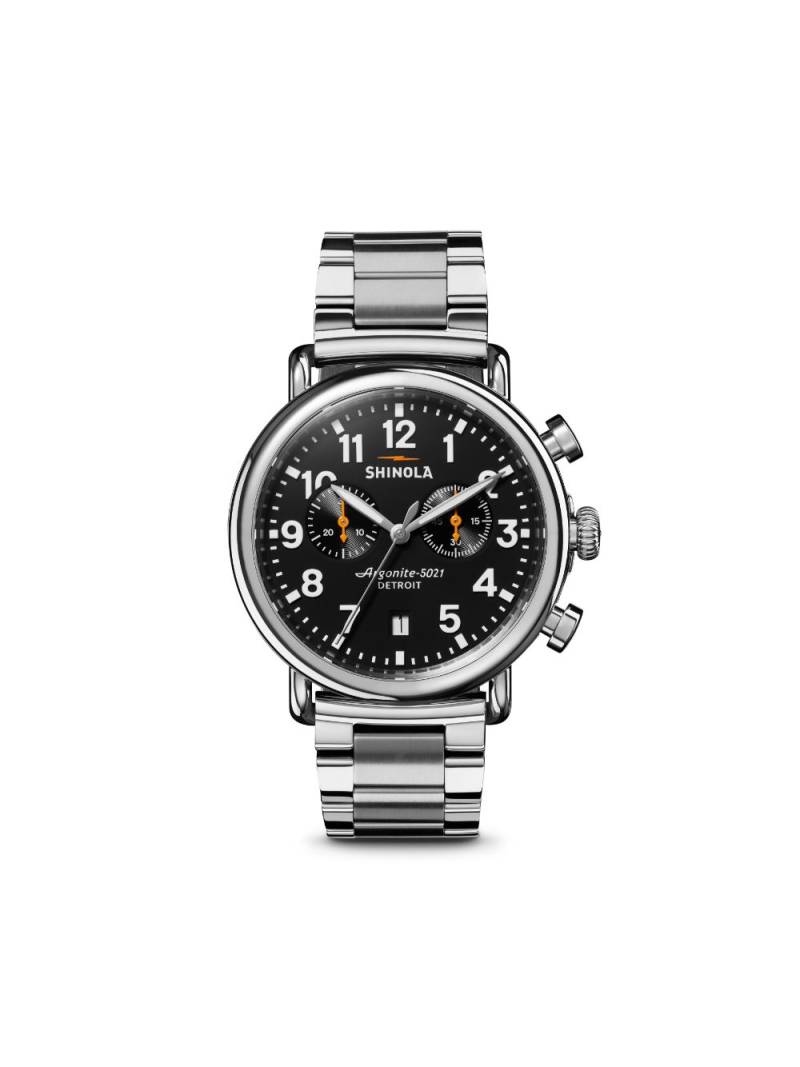 Shinola Runwell 2 Eye Chrono 41mm - Black von Shinola