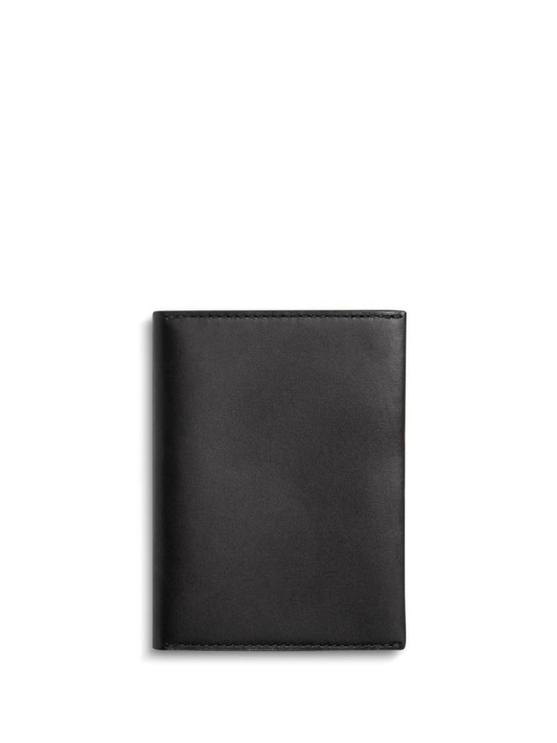 Shinola leather passport holder - Black von Shinola