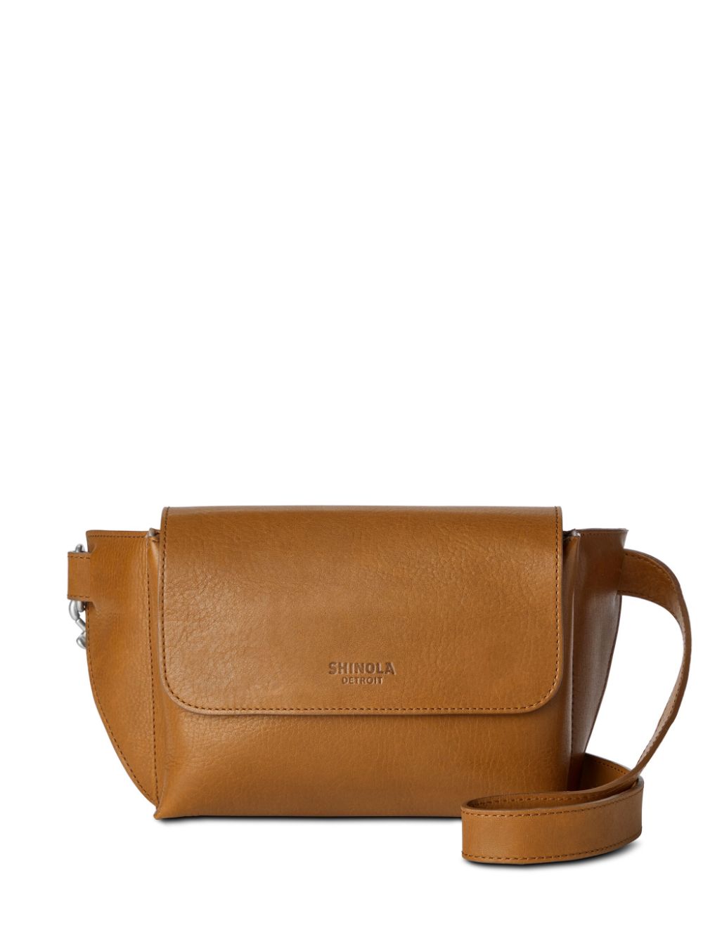 Shinola logo-debossed leather belt bag - Brown von Shinola