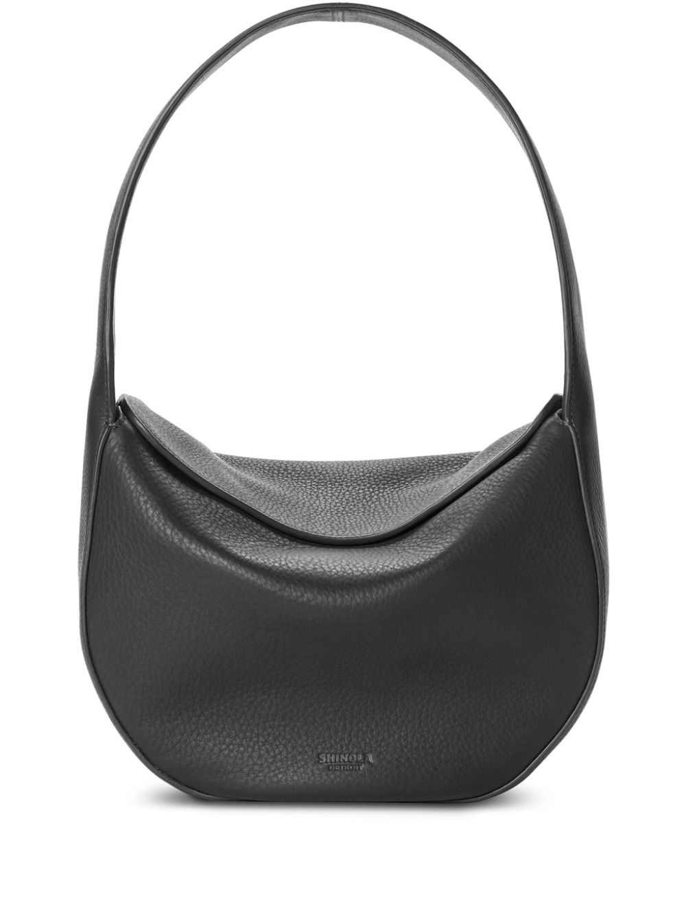 Shinola small grained-leather shoulder bag - Black von Shinola