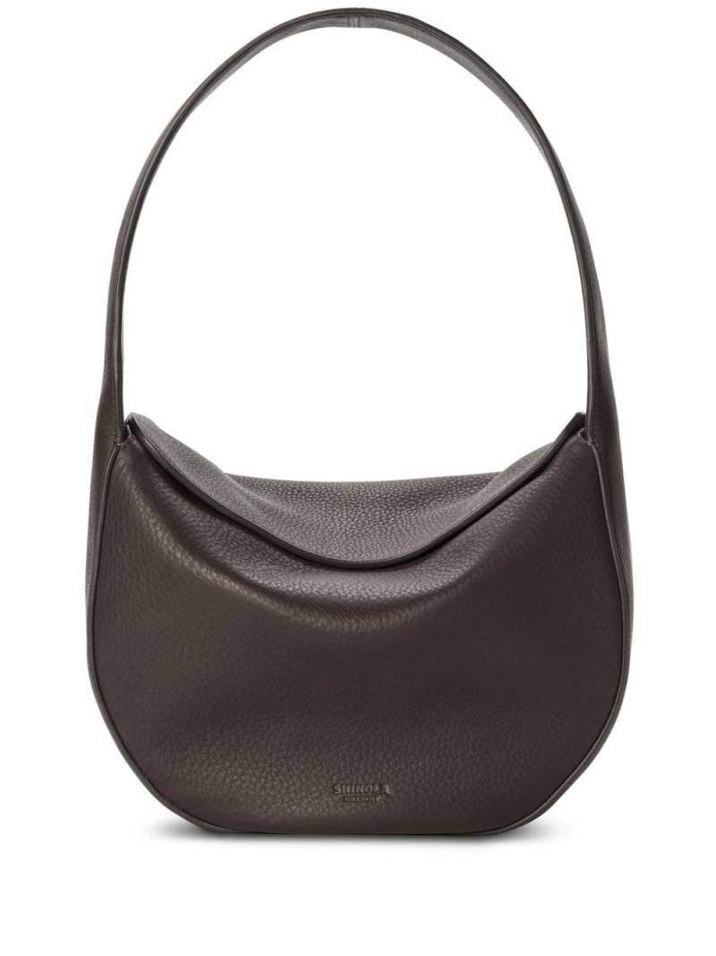 Shinola small grained-leather shoulder bag - Brown von Shinola