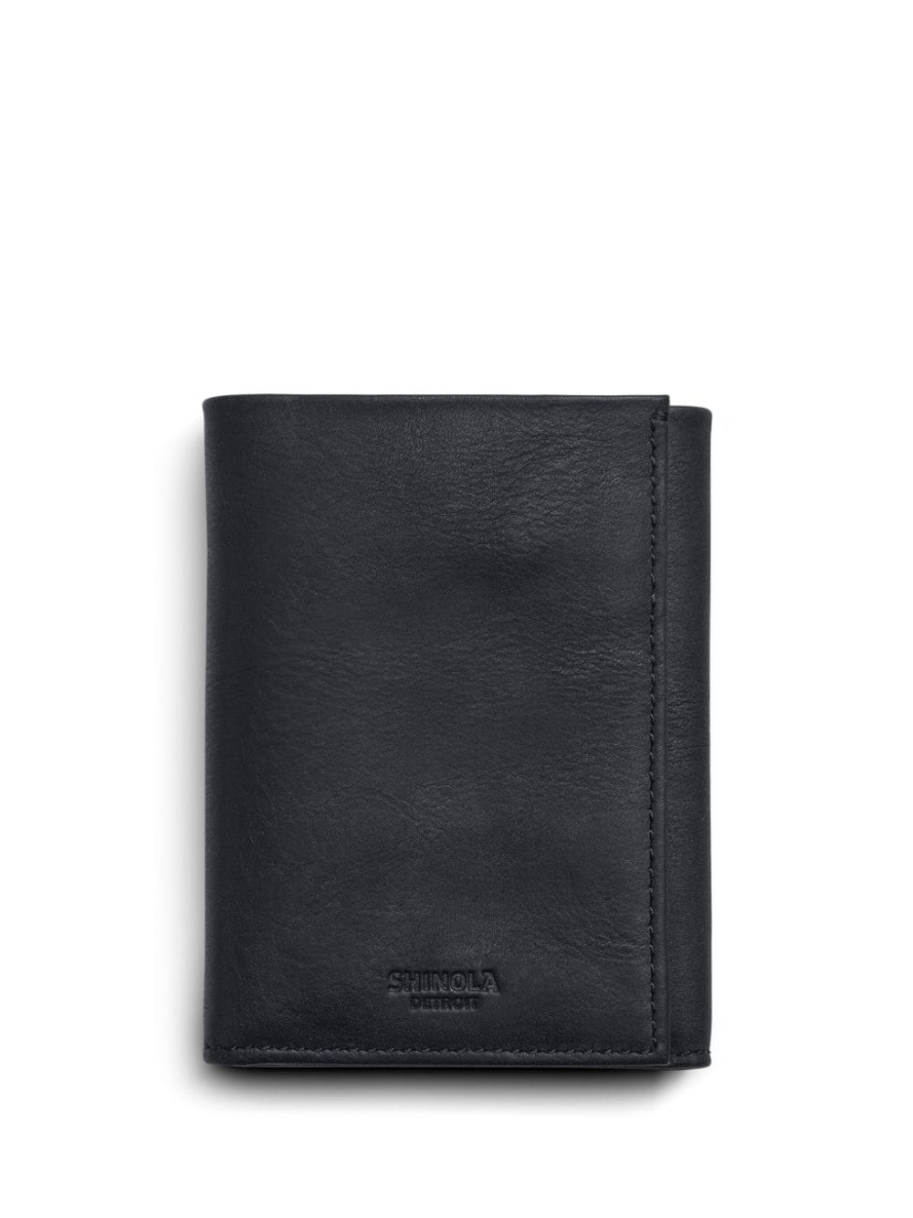 Shinola tri-fold leather wallet - Black von Shinola