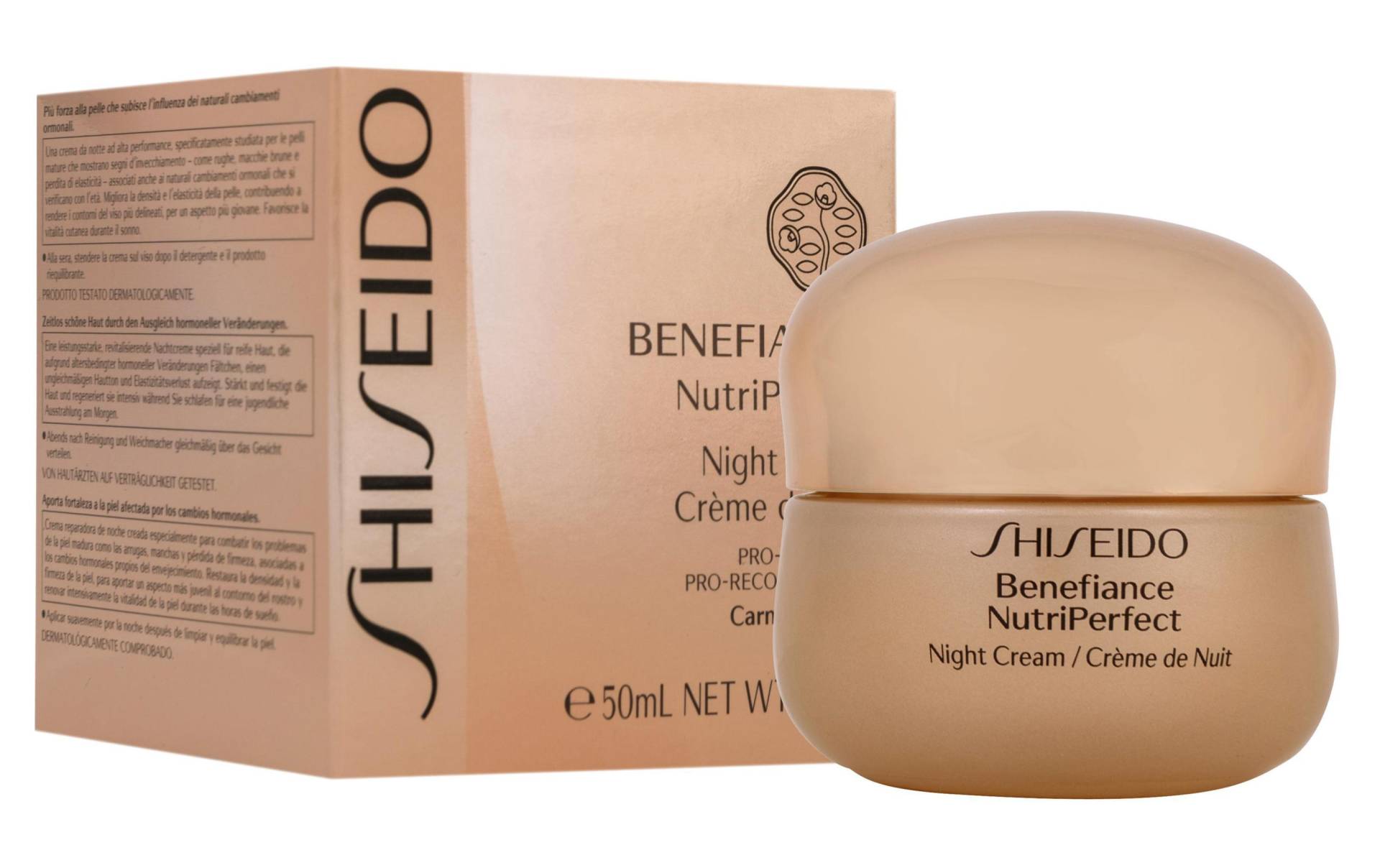 SHISEIDO Anti-Aging-Creme »Benefiance NutriPerfect 50 ml«, Premium Kosmetik von Shiseido