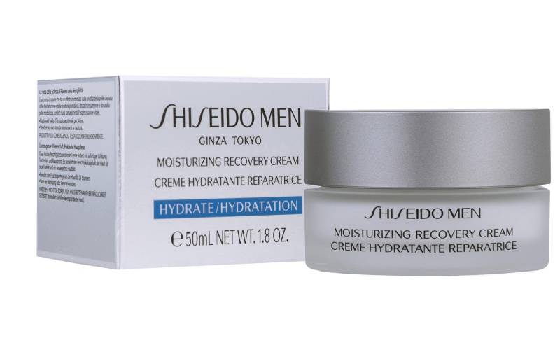 SHISEIDO Anti-Aging-Creme »Moisturizing Recovery Men 50 ml«, Premium Kosmetik von Shiseido