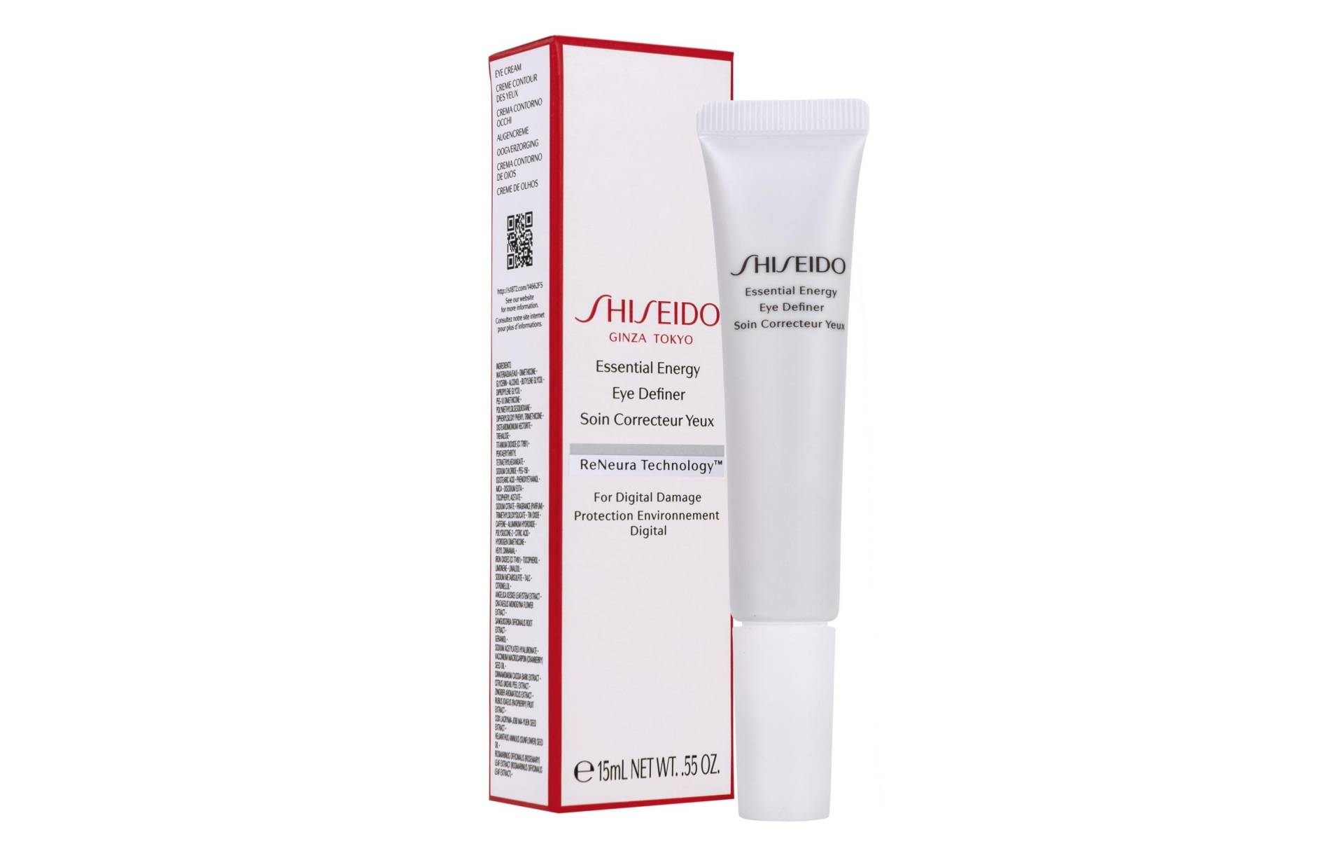 SHISEIDO Augencreme »Essential Energy Eye Definer 15 ml«, Premium Kosmetik von Shiseido