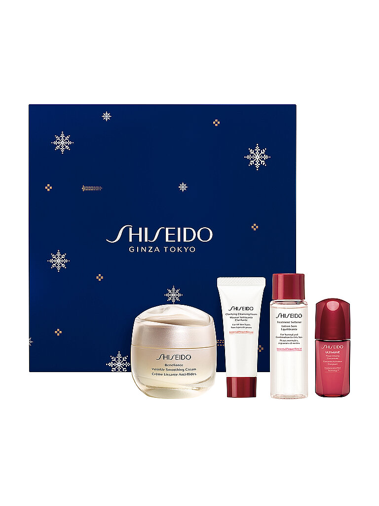 SHISEIDO Geschenkset - BENEFIANCE Holiday Kit 50ml / 15ml / 30ml /10ml von Shiseido