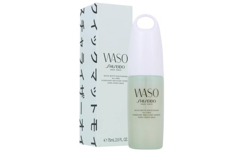 SHISEIDO Gesichtsfluid »Waso Quick Matte Moisturizer 75 ml«, Premium Kosmetik von Shiseido