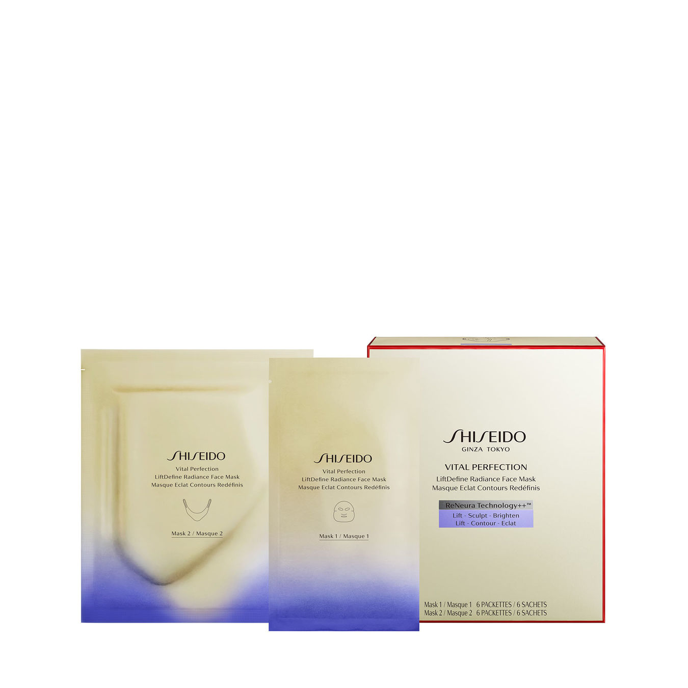 Shiseido Vital Perfection LiftDefine Radiance Face Mask von Shiseido