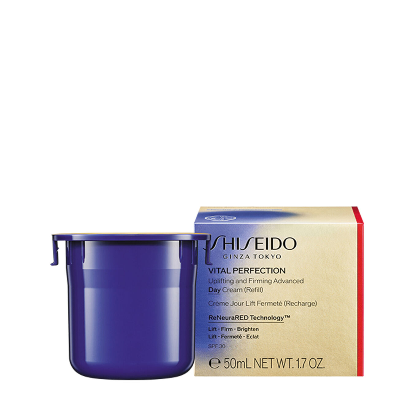 Shiseido Vital Perfection Uplifting and Firming Day Cream Refill 50ml Damen Shiseido Vital Perfection Uplifting and Firming Day Cream Refill 50ml Damen von Shiseido