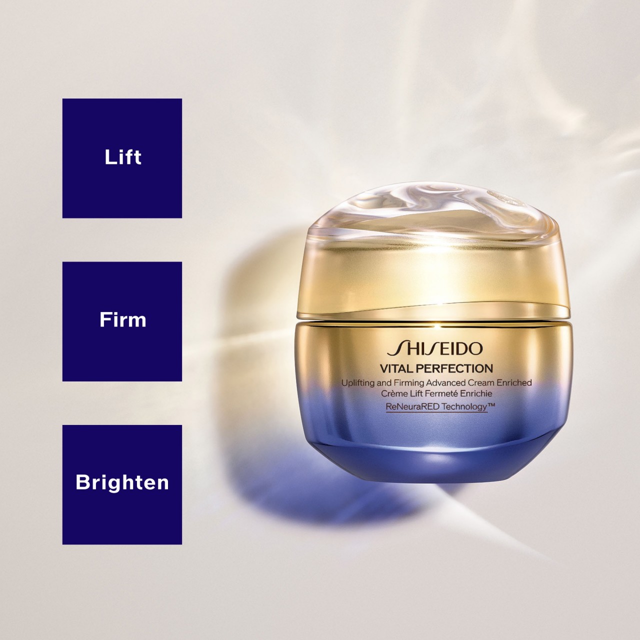 Vital Perfection - Uplifting And Firming Advanced Cream Enriched Refill von Shiseido