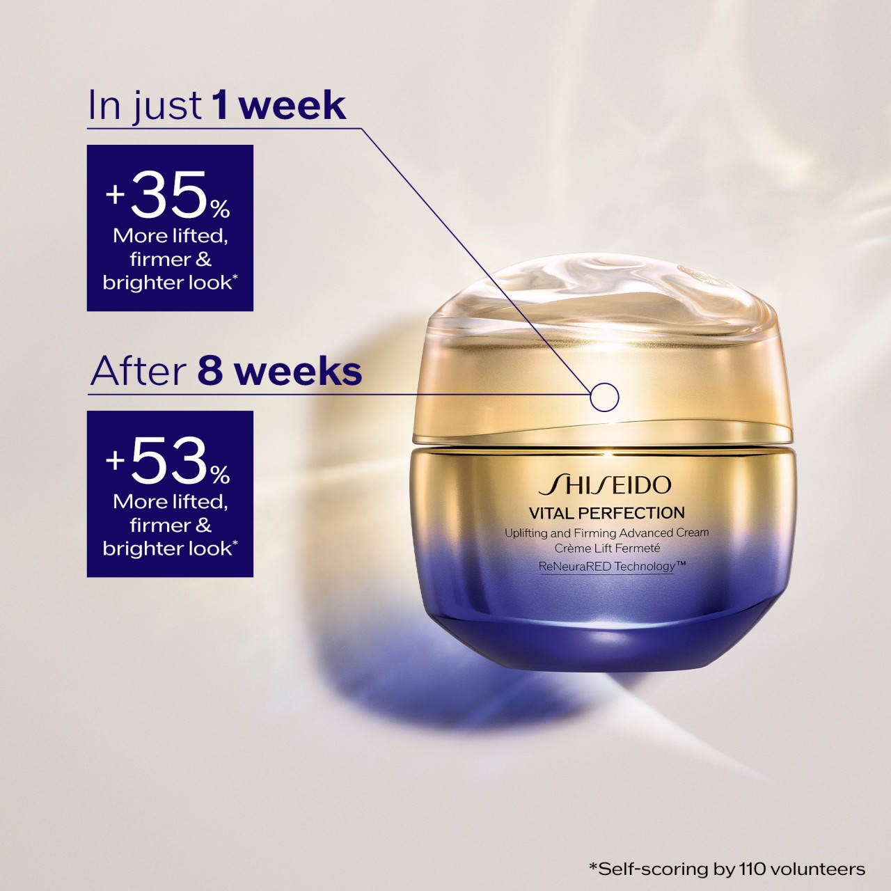 Vital Perfection - Uplifting And Firming Advanced Cream Refill von Shiseido