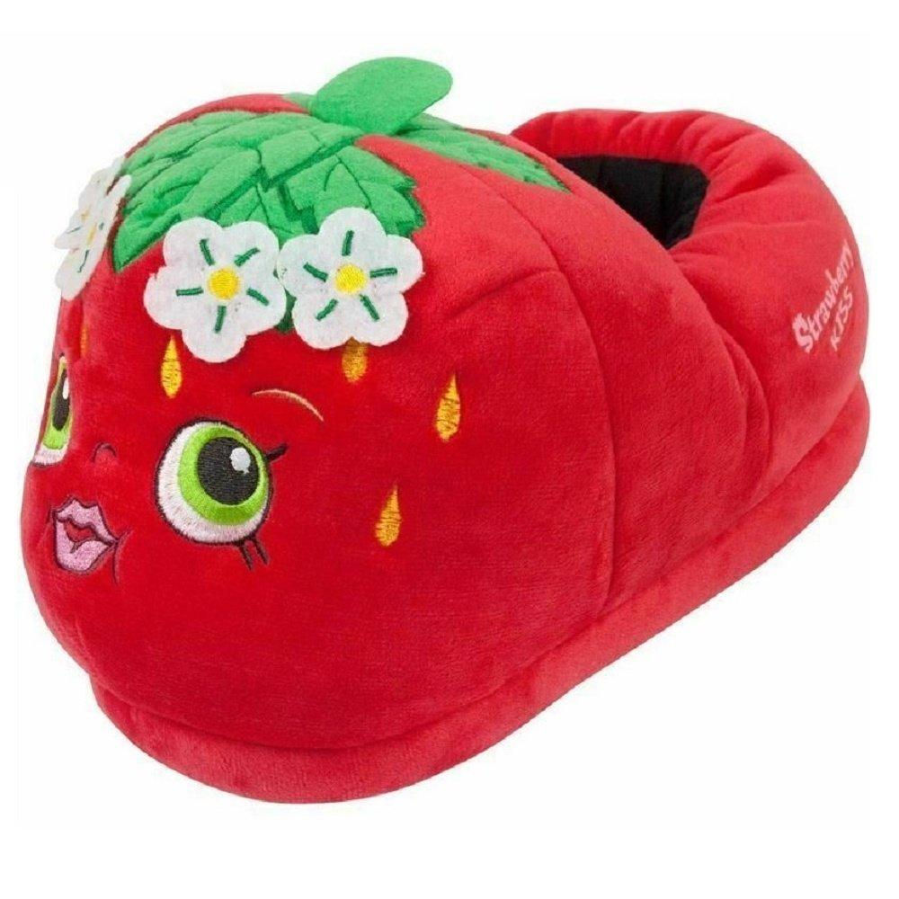 Shopkins - Hausschuhe Novelty, Erdbeere, 31, Rot Bunt von Shopkins