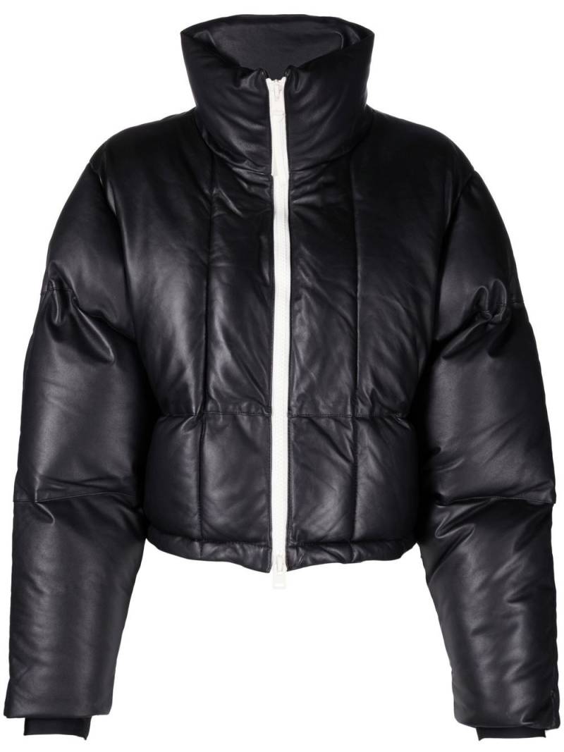 Shoreditch Ski Club Clara high-neck padded jacket - Black von Shoreditch Ski Club