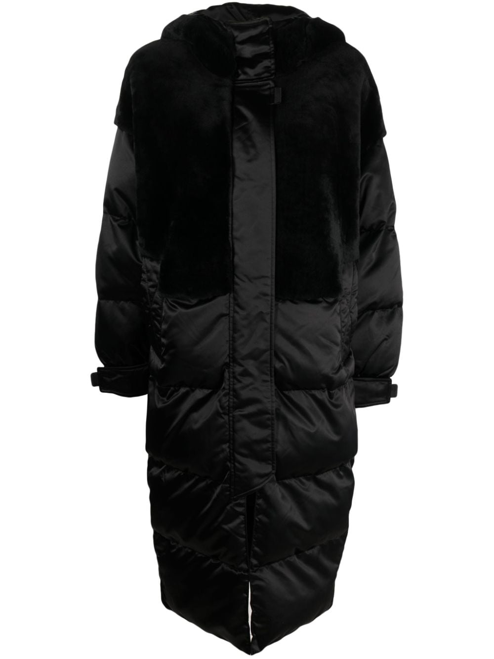 Shoreditch Ski Club Marlowe shearling parka - Black von Shoreditch Ski Club