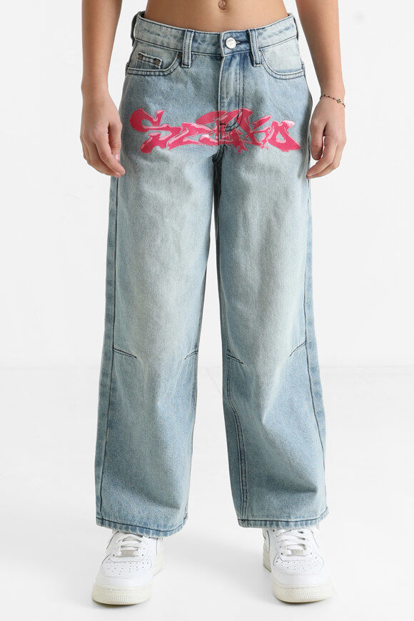 Sicko Baggy Fit Jeans | Hellblau | Mädchen  | 10 von Sicko