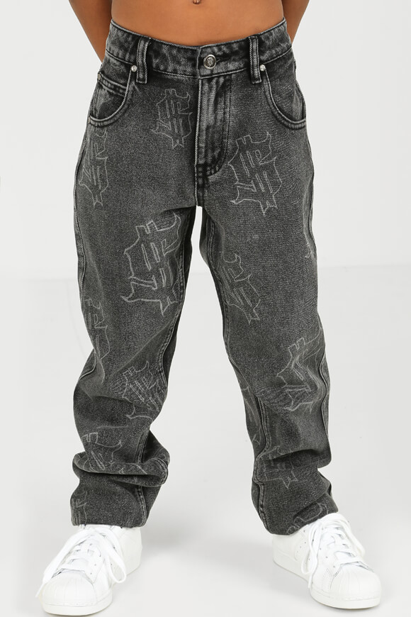 Sicko Baggy Jeans | Schwarz | Jungen  | 9 von Sicko