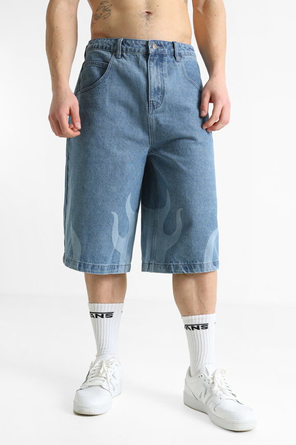 Sicko Jeansshorts | Blau Denim | Herren  | 29 von Sicko