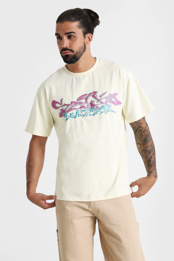 Sicko Oversize T-Shirt | Vanilla | Herren  | L von Sicko