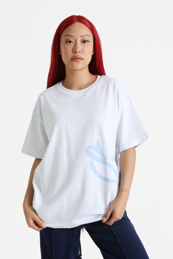 Sicko Oversize T-Shirt | Weiss | Damen  | XS von Sicko