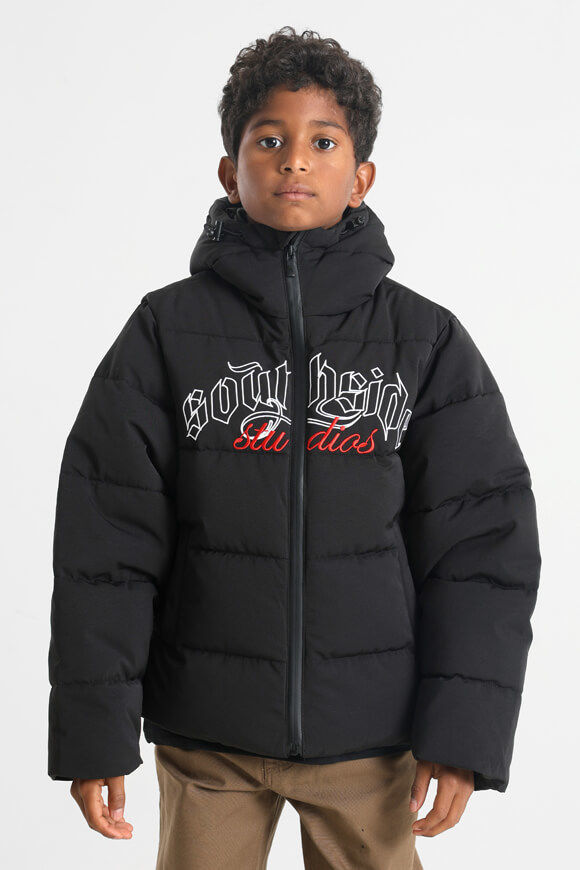 Sicko Pufferjacke | Schwarz | Jungen  | 10 von Sicko