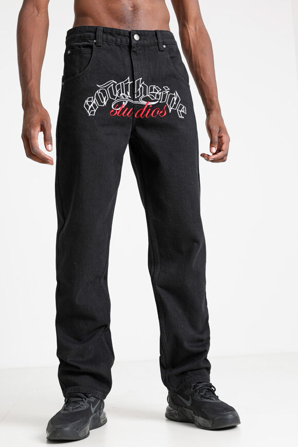 Sicko Straight Fit Jeans | Black | Herren  | 28 von Sicko