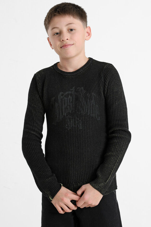 Sicko Strickpullover | Schwarz | Jungen  | 10 von Sicko