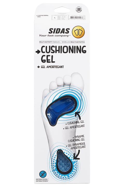 Sidas Cushioning Gel Sohlen weiss von Sidas